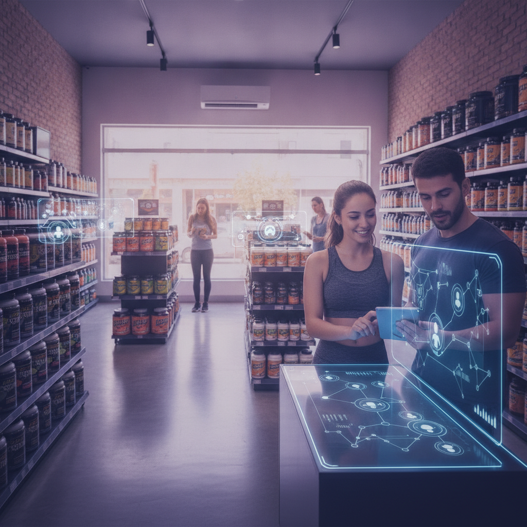 IA para loja de suplementos: como vender mais e fidelizar clientes no mercado fitness