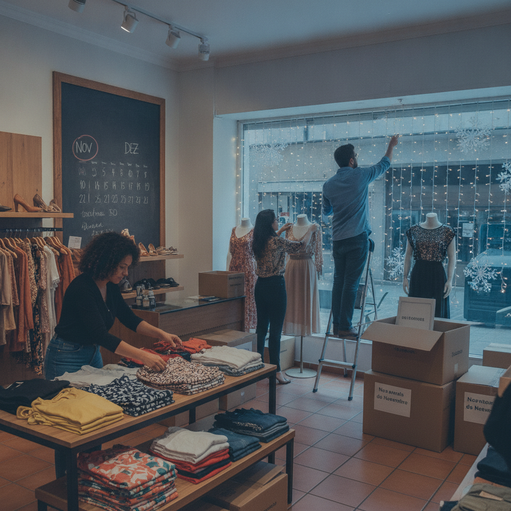 Como preparar a loja para o fim de ano: o que fazer em outubro para vender mais em novembro e dezembro